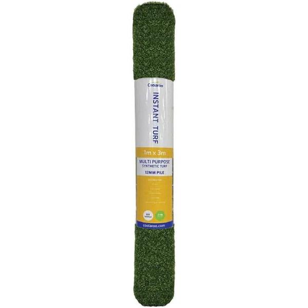 Coolaroo Synthetic Turf 12mm Instant 1X3M