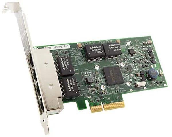 Lenovo ThinkSystem Broadcom NetXtreme PCIe 1GB 4 Port RJ45 Ethernet Adapter