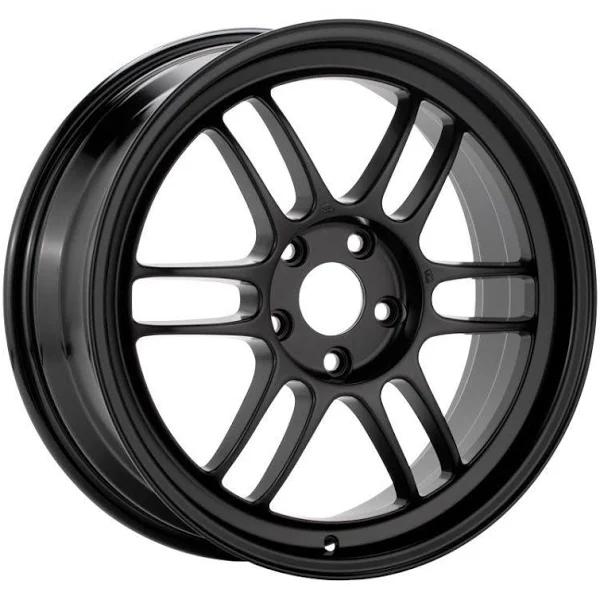 Enkei RPF1 17x8 5x114.3 35mm Offset 76mm Bore Matte Black Wheel Evo 8/9