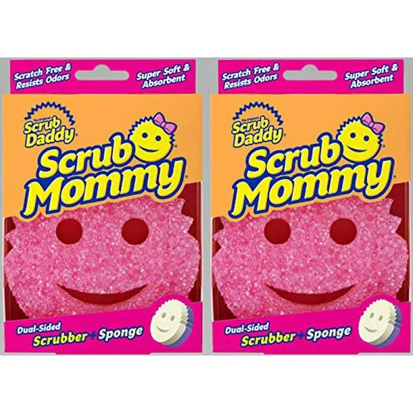 Scrub Daddy Dual Sided Sponge and Scrubber - Scrub Mommy - Scratch Fre