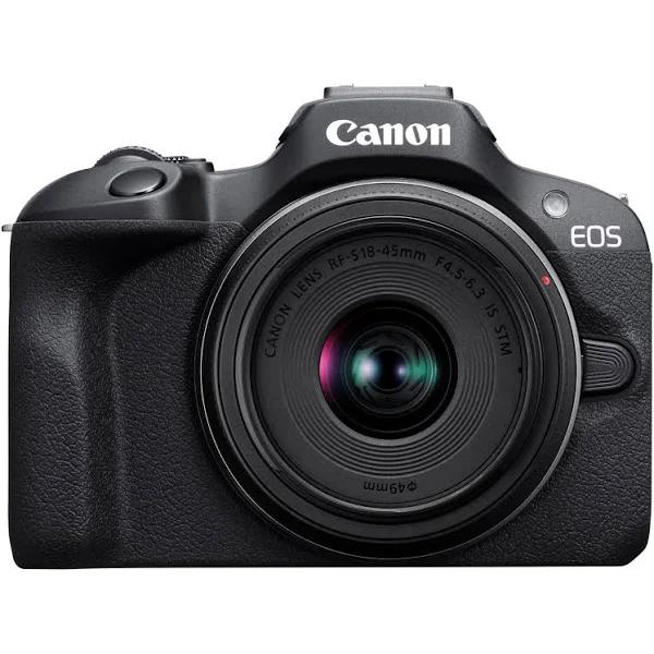 Canon EOS R100 Mirrorless Camera With RF-S 18-45mm Lens Kit