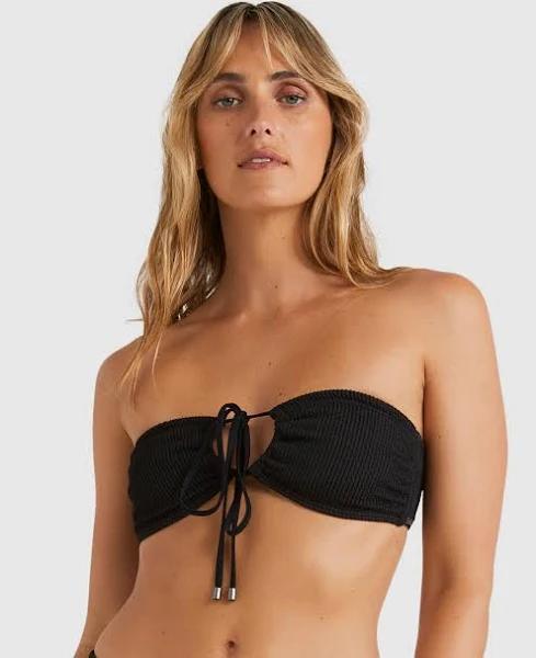 Billabong Summer High Drew 2 Way Bikini Top - Black Sands | Swimwear