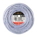 DMC Pearl Cotton Ball Size 8 87yd Light Steel Grey