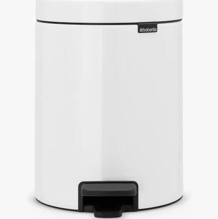 Brabantia NewIcon Pedal Bin Recycle 2x2L White