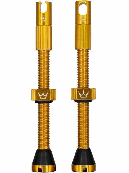 Peaty's x Chris King (Mk2) Tubeless Valves - 60mm - Gold