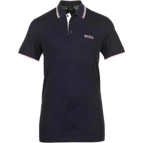 Boss Paddy Pro Polo Shirt FA24 - Mens Size Large - 50469102-405 - Blue