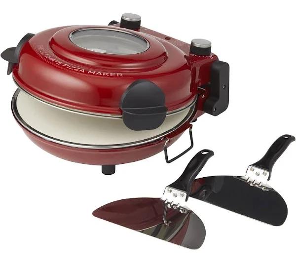 MasterPro The Ultimate Pizza Oven with Window Red