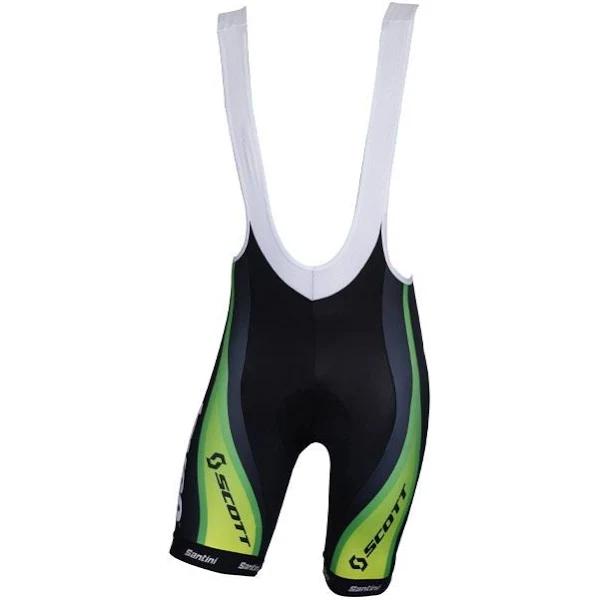 Santini Orica GreenEDGE Replica Bib Shorts - Team Colours - XS