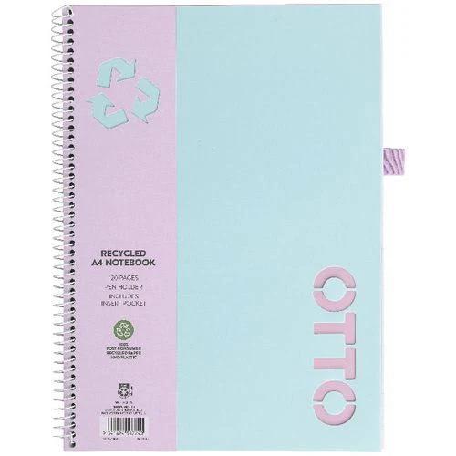 Otto A4 Recycled Notebook 120 Page Mint