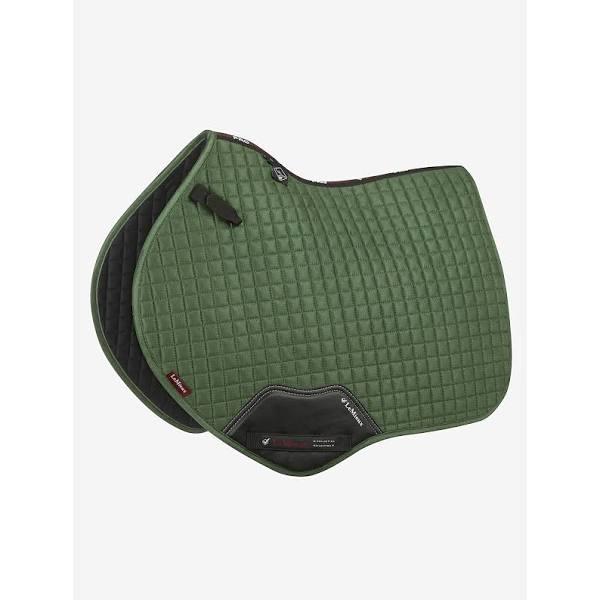 LeMieux ProSport Suede Close Contact Square - Hunter Green - Large