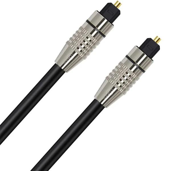 Cruxtec Toslink Fiber Optical Digital Audio Cable 3M