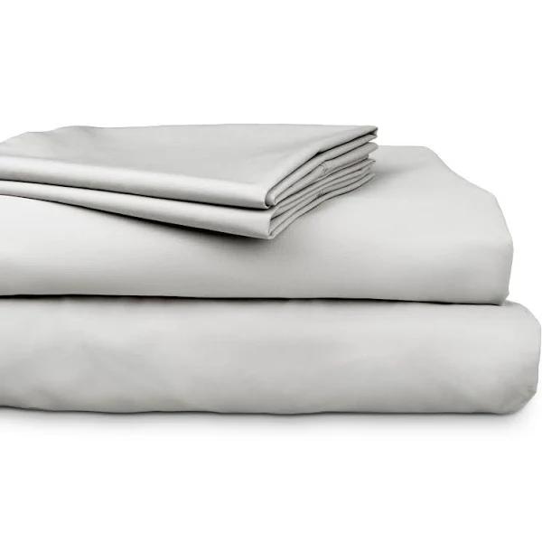 Algodon 300TC Cotton Sheet Set - Silver Single