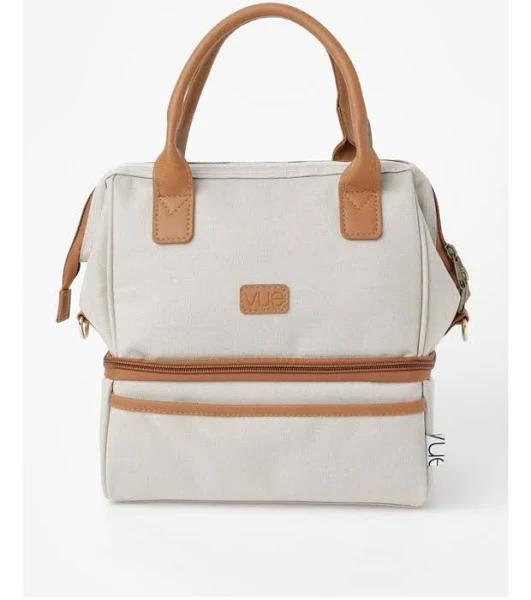 Vue Double Layer Lunch Bag in Beige