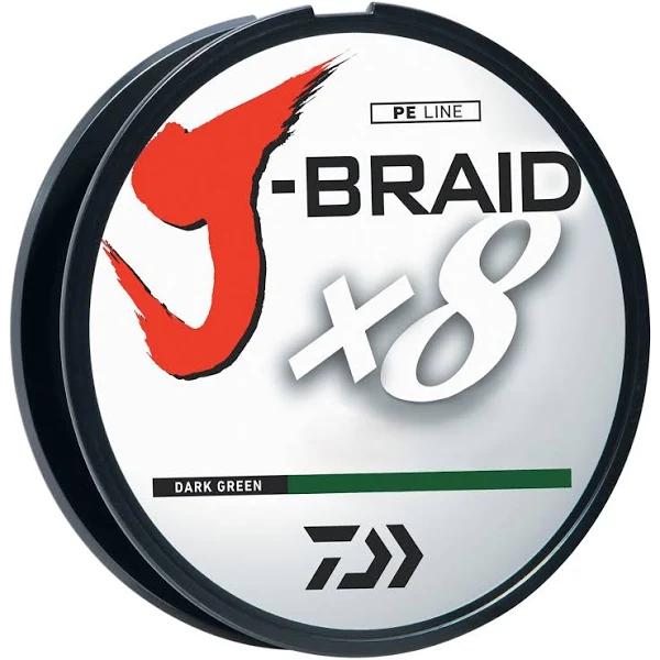 Daiwa J-Braid 10lb Dkgreen 300m JB8U10-300DG