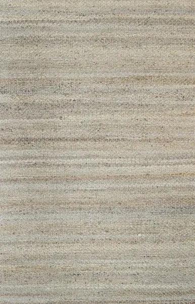 Taj Grey Natural Basket Weave Jute Rug (190x280cm)