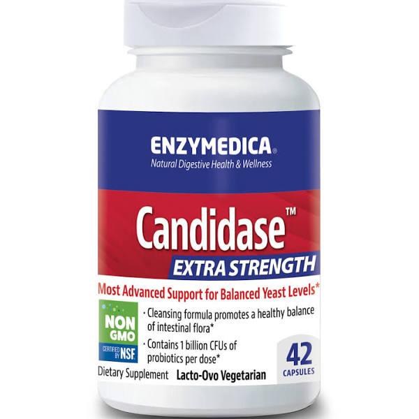 Enzymedica - Candidase Extra Strength - 42 Capsules