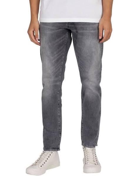 G Star Raw 3301 Straight Tapered Jeans Grey