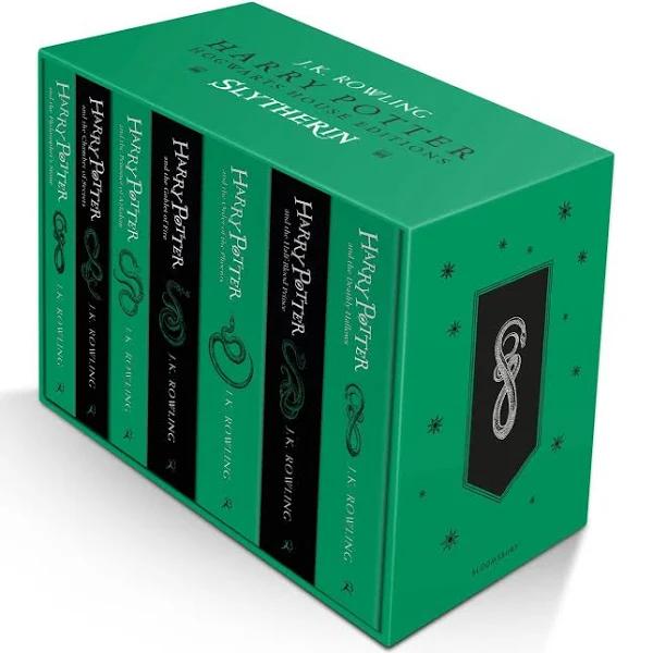 Harry Potter Slytherin House Editions Paperback Box Set by J. K. Rowling