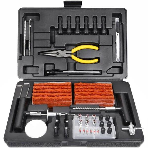 94pcs Tyre Puncture Repair Recovery Kit Heavy Duty 4WD Offroad Plugs Tubeless - AfterPay & zipPay Available