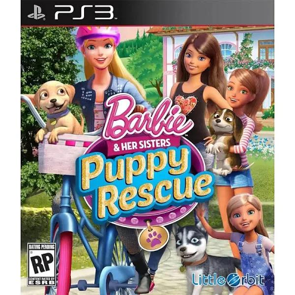 PlayStation PS3 Barbie and Her Sisters: Puppy Rescue Import Multicolor