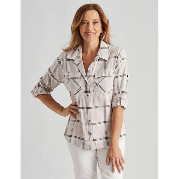 Millers - Womens Tops - Soft Touch Check Shirt