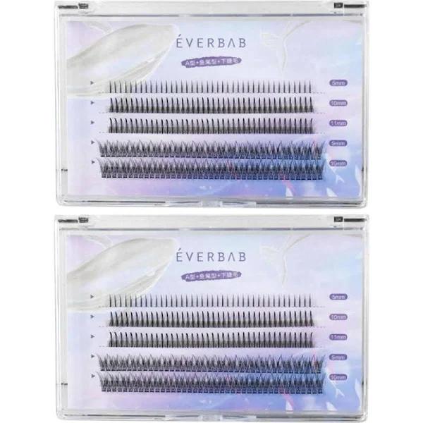 EVERBAB False Eyelashes Top & Bottom Lashes