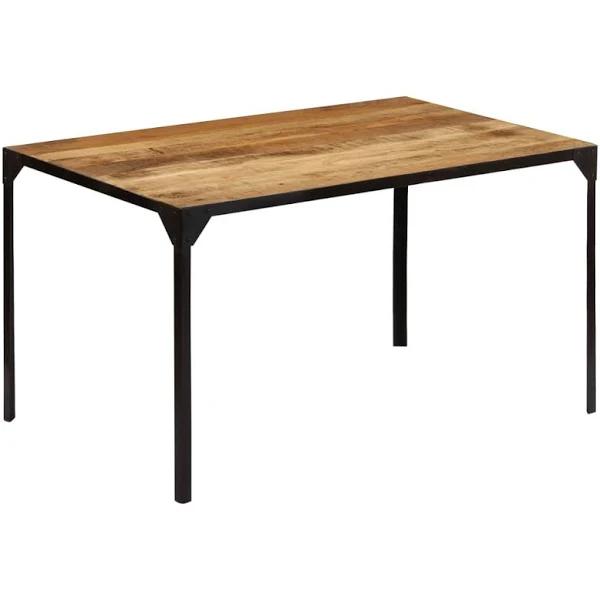 vidaXL Dining Table 140x80x76 cm Solid Mango Wood