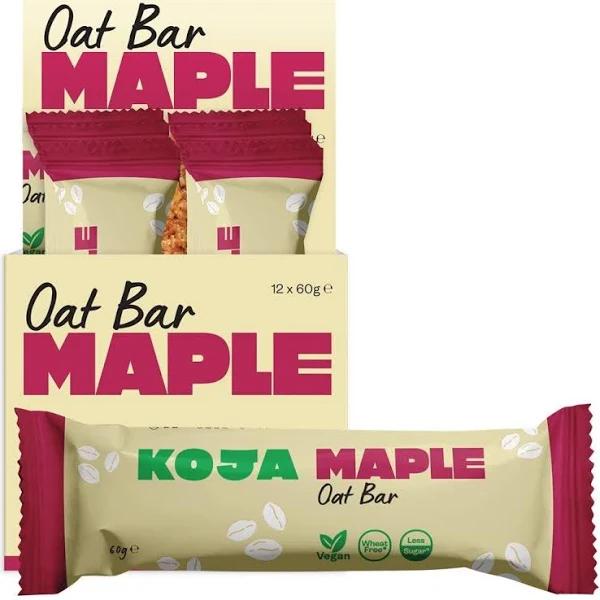 KOJA Oat Bar Maple - 12x60g