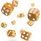 Oakie DOAKIE Dice D6 16 mm Translucent - Orange (12)