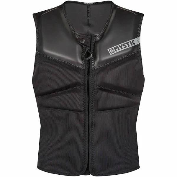 Mystic Block Impact Vest Fzip Navy/Lime / XS