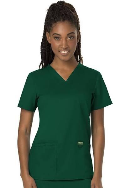 Cherokee Workwear Revolution V-Neck Scrub Top - XS - Hunter