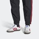 Adidas Samba OG (White / Red / Grey)