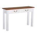 Tasmania 2 Drawer Straight Leg Sofa Table - Temple & Webster - Pay With AfterPay or zipPay On Console Tables