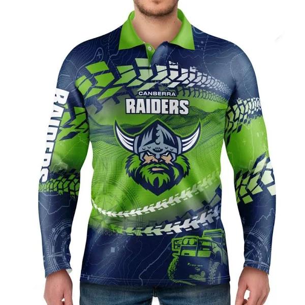 Canberra Raiders Trax Outdoors Off-road Shirt - Men's