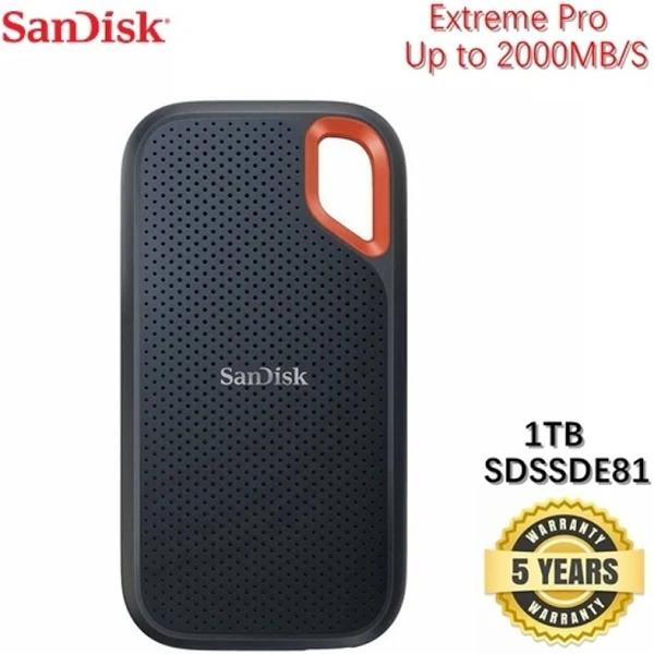 SanDisk 1TB Extreme Pro Portable NVMe SSD