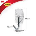 Command Adhesive Small Utensil Hooks 6 Pack - Clear