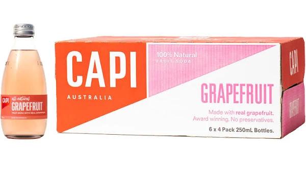 Capi Grapefruit Soda 250mL x 24