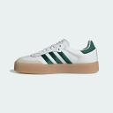 Adidas Sambae Womens White Shoes - Size 8 - White/Green