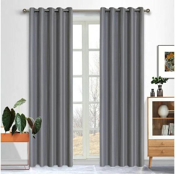 Strathmore Blockout Eyelet Curtain Single 220cm or 250cm Drop