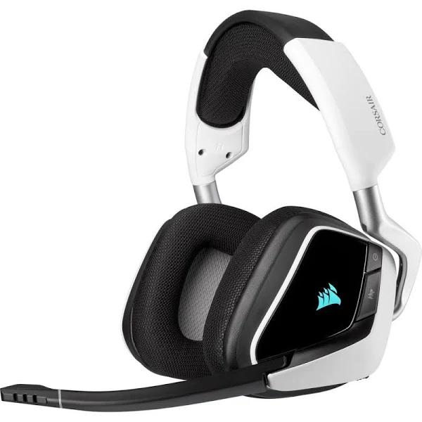 Corsair Void RGB Elite Wireless Premium Gaming Headset with 7.1 White