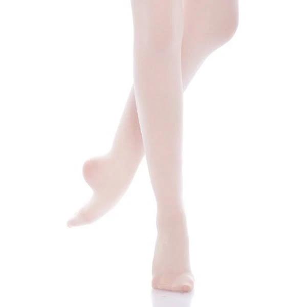 Classic Dance Tight - Child - Footed - Theatrical Pink - XSml - AfterPay & zipPay Available