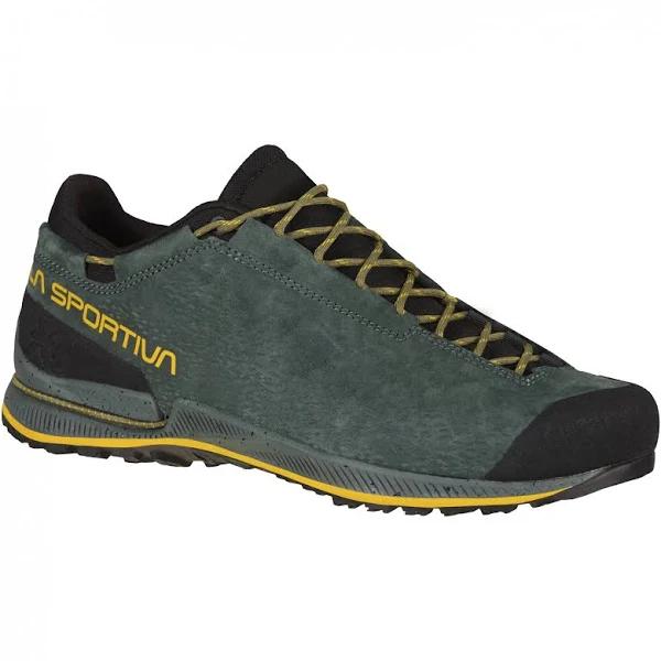 La Sportiva TX2 Evo Leather Shoes Grey Greenish Yellow - 39.5