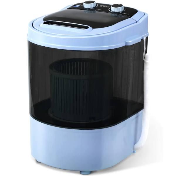 Devanti 3kg Mini Portable Washing Machine Shoes Wash Top Load Spin Camp Caravan