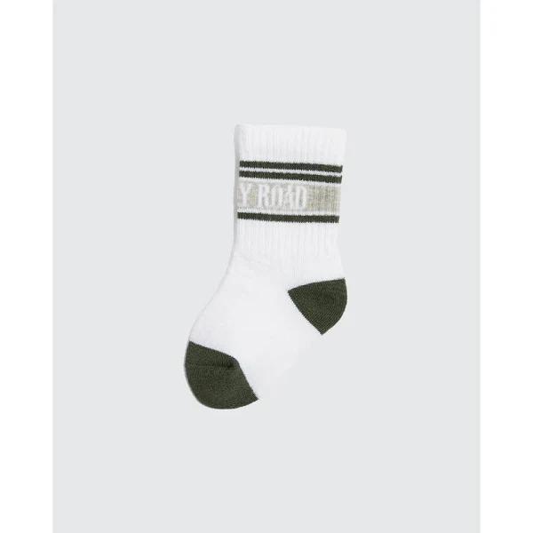 Country Road Unisex Heritage Sock 1-2 Sage AU390329