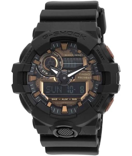 G-Shock Digital Black Resin Band Men's Watch GA700RC-1A