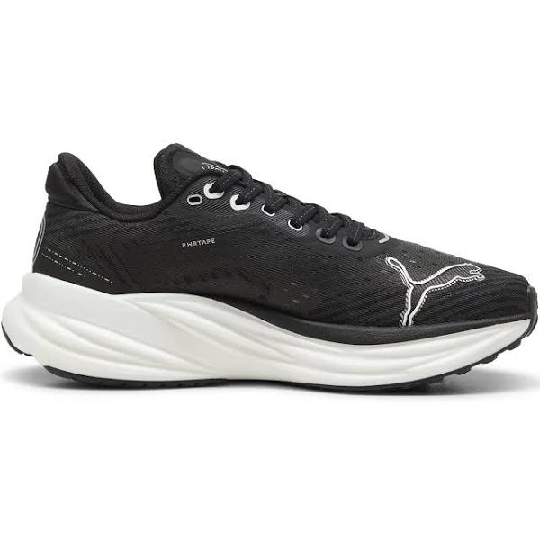 Womens Puma Magnify Nitro 2 Tech, Puma Black-Puma White / 9