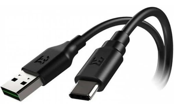 EFM Flipper 2m USB to Type-C Charge & Sync Cable - Black