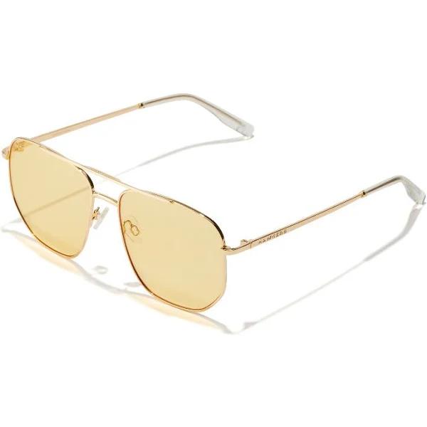 Hawkers Cad Glasses Gold With Yellow Lenses