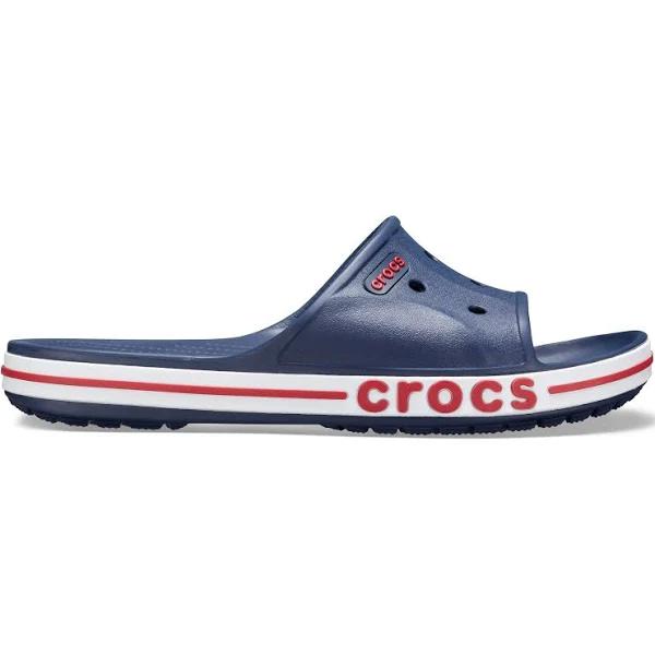 Crocs Unisex Bayaband Slides Navy/Pepper M10/W12