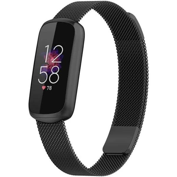 Mesh Band For Fitbit Luxe - Black